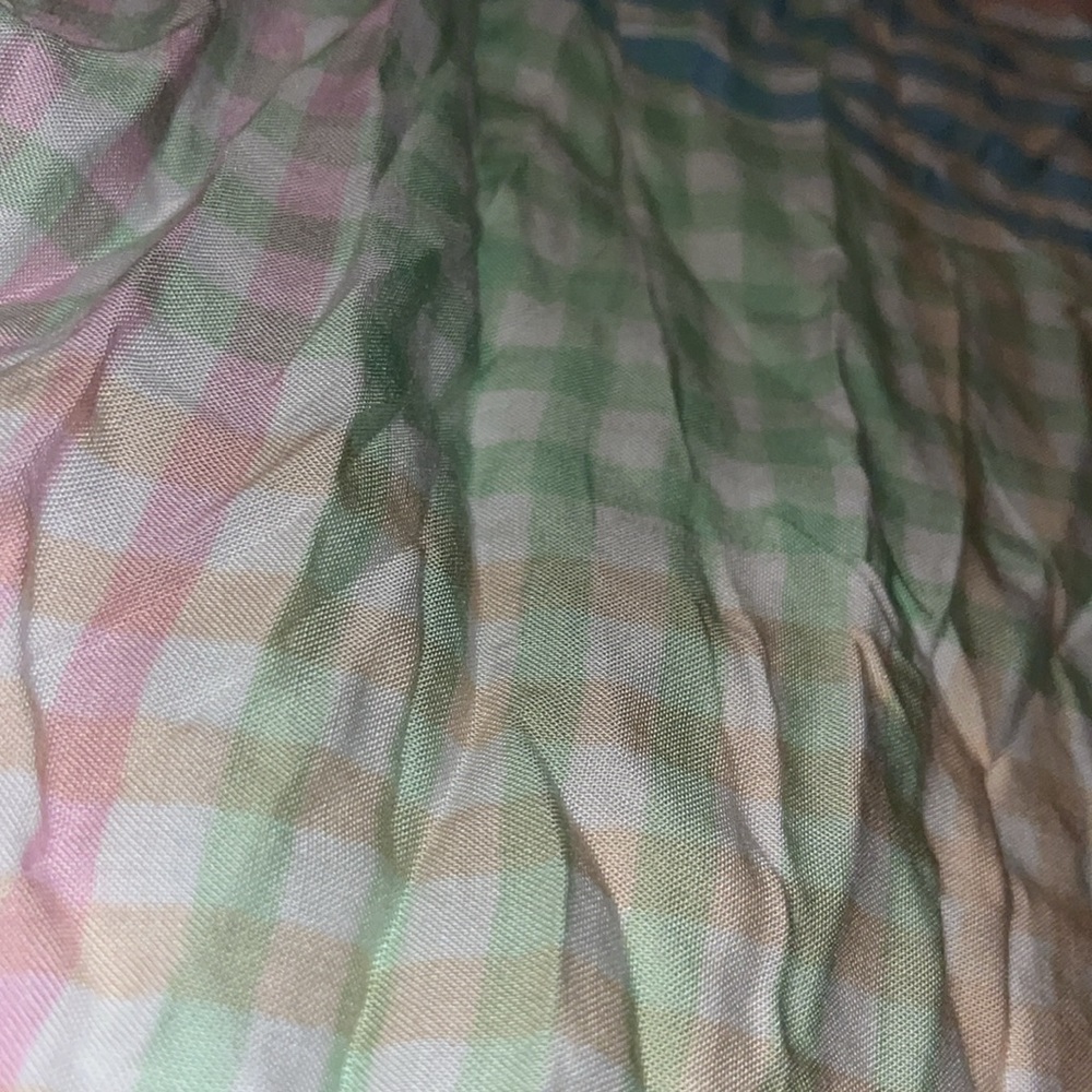 Girls light dress Easter pastel size 10/12 - Picture 2 of 3